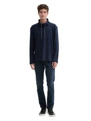 TOM TAILOR T-Shirt Hellblau/Dunkelblau/Lila/Blau