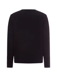 Nils Sundström Langarmshirt Dunkelblau/Lila