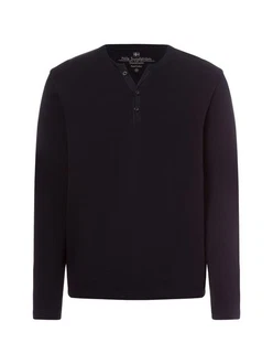 Nils Sundström Langarmshirt Dunkelblau/Lila