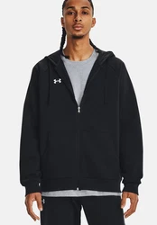 Under Armour Kapuzenpullover UA RIVAL FLEECE FZ HOODIE Rot/Schwarz/Blau