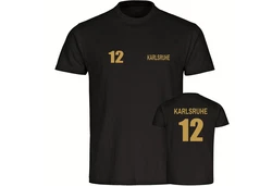multifanshop T-Shirt Herren Karlsruhe Trikot (12) gold