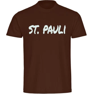 multifanshop T-Shirt Herren St. Pauli - Textmarker