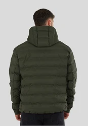 Fundango Steppjacke Patriot Padded Herren Dunkelgrün/Grün