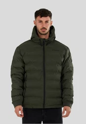 Fundango Steppjacke Patriot Padded Herren Dunkelgrün/Grün