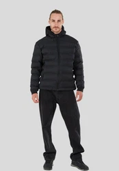Fundango Steppjacke Patriot Padded Herren Schwarz