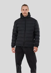 Fundango Steppjacke Patriot Padded Herren Schwarz