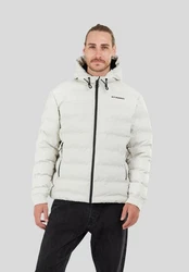 Fundango Steppjacke Patriot Padded Herren Beige/Weiß/Lila/Gelb/Grau/Khaki/Bordeaux