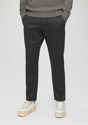 s.Oliver Stoffhose Chinojogger Straight Leg Dunkelgrau/Grau/Hellgrau/Khaki