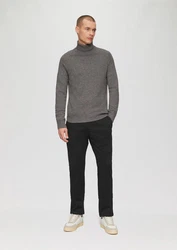 s.Oliver Stoffhose Chinojogger Straight Leg Dunkelgrau/Grau/Gelb/Hellgrau/Schwarz