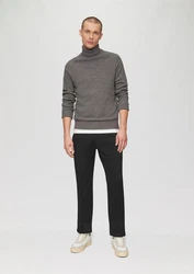s.Oliver Stoffhose Chinojogger Straight Leg Dunkelgrau/Grau/Gelb/Hellgrau/Schwarz