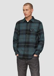 s.Oliver Langarmhemd Regular Fit Grün/Türkis/Dunkelgrün/Blau/Hellblau