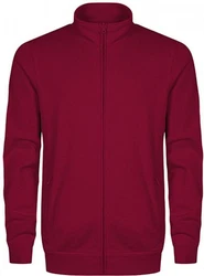 EXCD by Promodoro Sweatjacke Herren Dunkelrot/Rosa/Bordeaux