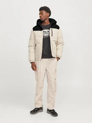 Jack & Jones Jacke 'JJEOtto' Puffer Jacket SN Beige/Khaki