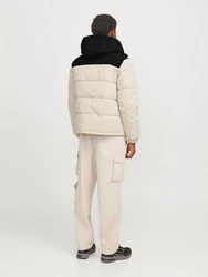 Jack & Jones Jacke 'JJEOtto' Puffer Jacket SN Beige/Khaki