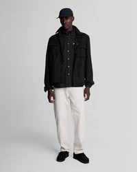 Lyle & Scott Langarmhemd Schwarz