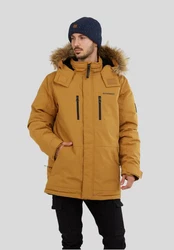 Fundango Winterjacke Spirit Parka Braun/Beige/Orange/Gelb/Gold