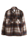 Next Hemdjacke aus Cord mit Teddyfutter Braun