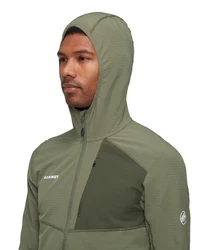 Mammut Madris Light ML Hooded Jacket Dunkelgrün/Grün