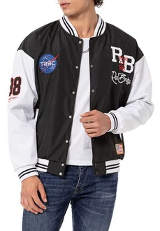 RedBridge Collegejacke Varsity-Look Schwarz/Braun RedBridge Collegejacke Varsity-Look Schwarz/Braun