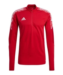 adidas Performance Sweatshirt Condivo 21 Trainingstop Rot/Dunkelrot