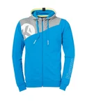 Kempa Sweatjacke Core 2.0 Kapuzenjacke Hellblau/Blau/Türkis