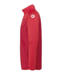Kempa Sweatjacke Prime Polyesterjacke Dunkelrot/Rosa/Rot/Bordeaux