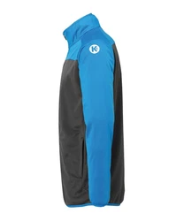 Kempa Sweatjacke Prime Polyesterjacke Dunkelblau/Blau/Türkis/Grau
