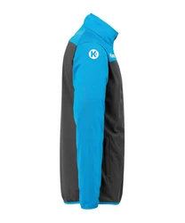 Kempa Sweatjacke Prime Polyesterjacke Dunkelblau/Blau/Türkis/Grau