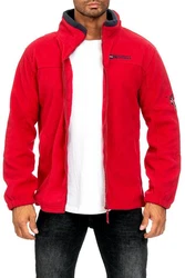 Geographical Norway Fleecejacke Trekking Outdoor Jacke batamazonie Rot