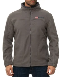 Geographical Norway Fleecejacke Trekking Outdoor Jacke batamazonie Dunkelgrau