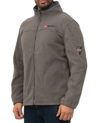 Geographical Norway Fleecejacke Trekking Outdoor Jacke batamazonie Dunkelgrau