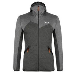 Salewa Funktionsjacke Midlayer Dunkelgrau/Grau