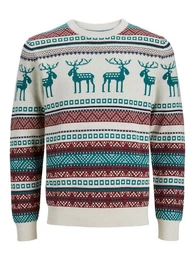 Sweatshirt JORSNOWBALL KNIT CREW NECK