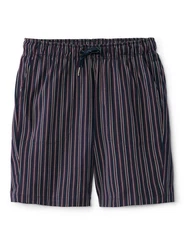 CALIDA Pyjamashorts Remix Basic Sleep Herren Dunkelblau/Lila