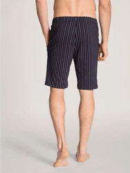 CALIDA Pyjamashorts Remix Basic Sleep Herren Dunkelblau/Lila