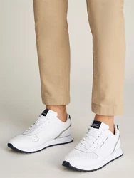 Tommy Hilfiger Sneaker NEW RUNNER EVA MIX LTH FLAG Weiß/Creme
