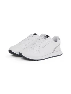 Tommy Hilfiger Sneaker NEW RUNNER EVA MIX LTH FLAG Weiß/Creme