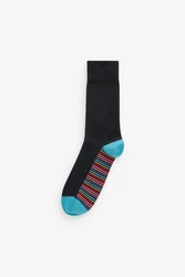 Next Kurzsocken Herrensocken (12er-Pack) Schwarz/Mischfarben/Dunkelblau