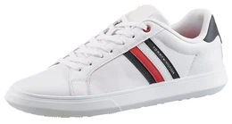 ESSENTIAL LEATHER CUPSOLE Sneaker mit typischen Streifen, Freizeitschuh, Halbschuh, Schnrschuh