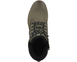 Dockers by Gerli Schnürstiefelette Herren Schnürboots Dunkelgrün/Khaki
