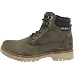 Dockers by Gerli Schnürstiefelette Herren Schnürboots Dunkelgrün/Khaki