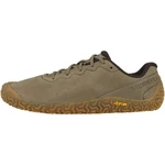 Merrell Vapor Glove 6 Leather Sneaker Barfußschuh Khaki/Braun/Dunkelgrün