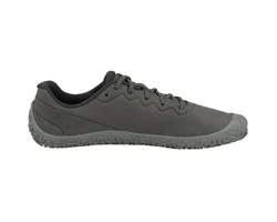 Merrell Vapor Glove 6 Leather Sneaker Barfußschuh Hellgrau/Dunkelgrau/Grau