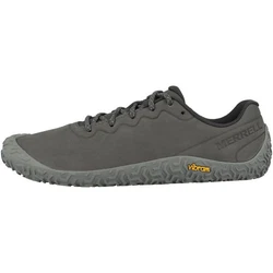 Merrell Vapor Glove 6 Leather Sneaker Barfußschuh Hellgrau/Dunkelgrau/Grau