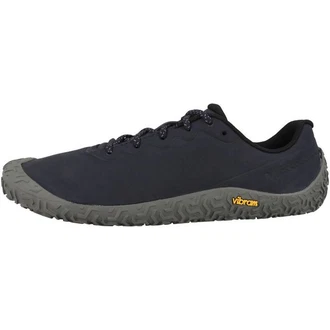 Merrell Vapor Glove 6 Leather Sneaker Barfußschuh Dunkelblau/Dunkelgrau/Blau