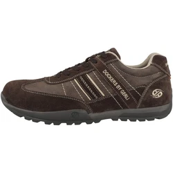 Dockers by Gerli Herren Sneaker Robuste Qualität Dunkelbraun/Braun
