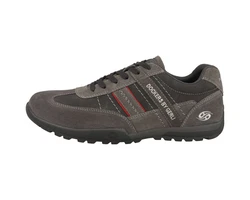 Dockers by Gerli Herren Sneaker Robuste Qualität Asphalt/Veloursleder (54HT001)