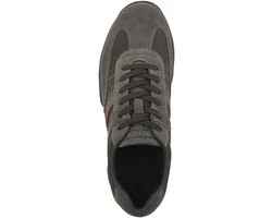 Dockers by Gerli Herren Sneaker Robuste Qualität Asphalt/Veloursleder (54HT001)
