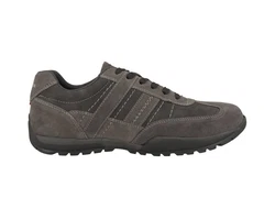 Dockers by Gerli Herren Sneaker Robuste Qualität Asphalt/Veloursleder (54HT001)