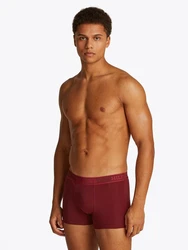 Tommy Hilfiger Underwear Trunk 3P Trunk Dunkelgrün/Rot/Dunkelrot/Mischfarben
